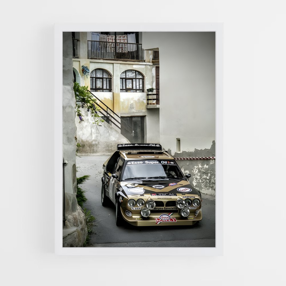 Poster Delta Rendez-vous – affiche Lancia (vue 3)
